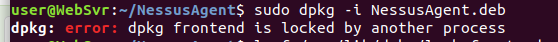 dpkg frontend locked error