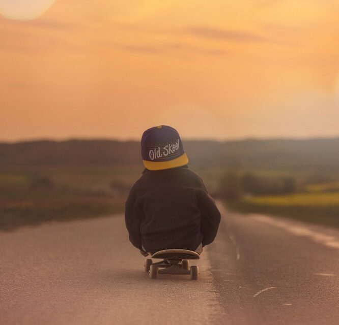 Skateboarding is awesome