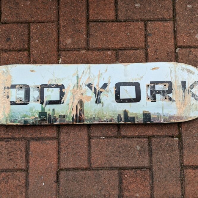 Zoo York Skateboard Deck Review Underneath