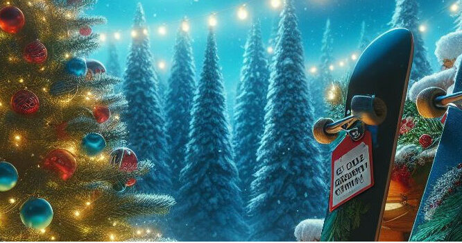 Skateboard stocking fillers for Christmas