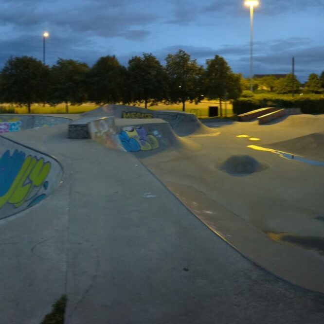 North Shields Skate Park Panorama